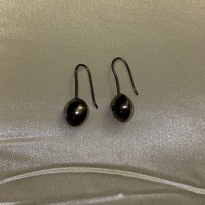 Silpada silver drop earrings